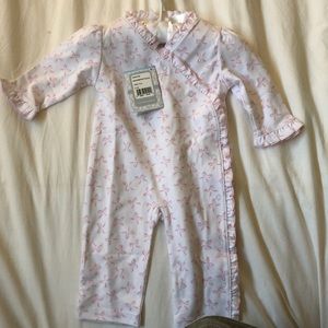 Baby Girl Kissy Kissy Pink Bows Playsuit- NWT!